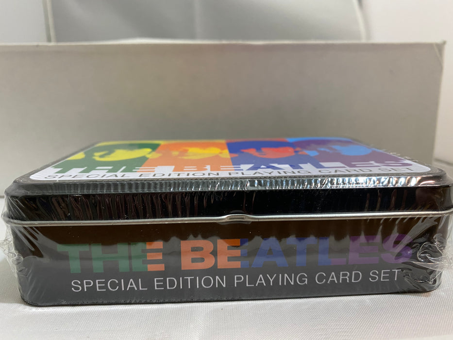 The Beatles - Playing Cards: 2 decks in a keepsake metal container- FACTORY SEALED