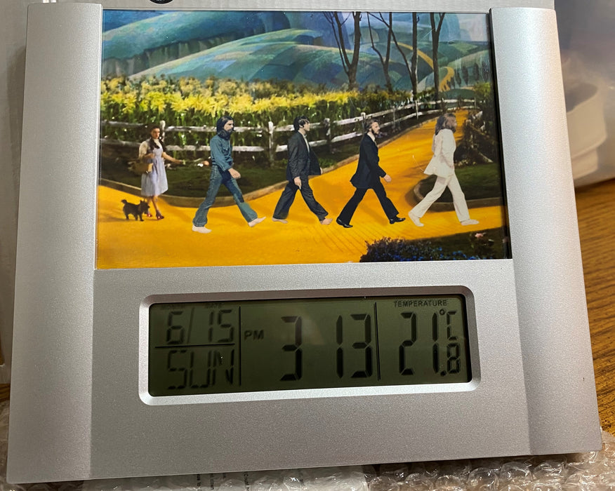 The Beatles - Beatles Yellow Brick Road Digital Clock