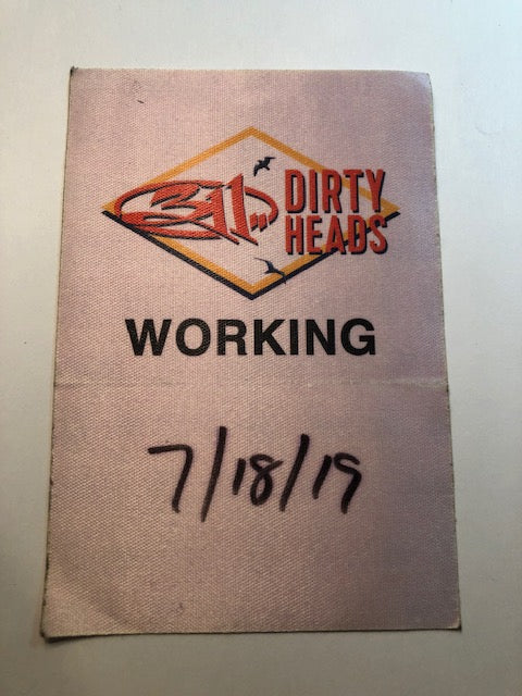 311 with Dirty Heads - Issued Backstage Pass