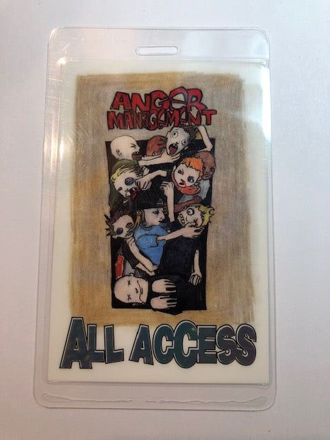 Special Event -Anger Management Tour Eminem with Limp Bizkit 2000 - Foil Backstage Pass