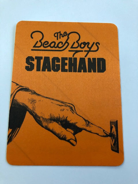 The Beach Boys - 1987 Tour - Cloth Backstage Pass