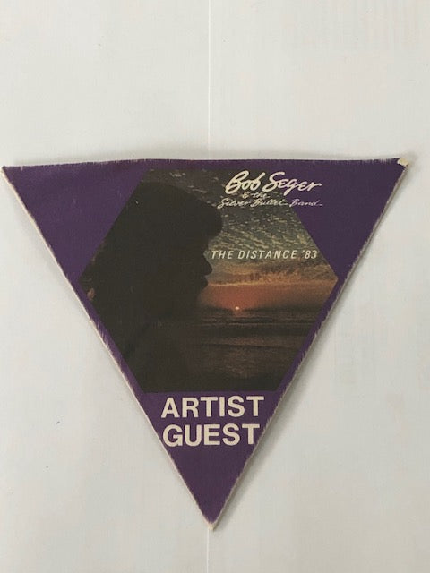 Bob Seger & the Silver Bullet Band - The Distance 1983 - Backstage Pass