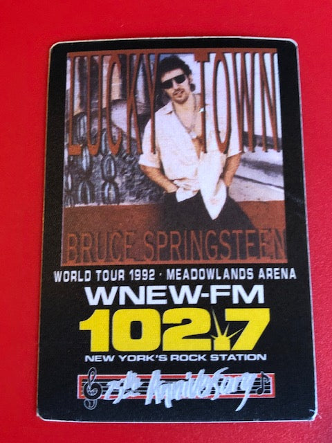 Bruce Springsteen - Lucky Town 1992 - Radio Promo - Backstage Pass ** Rare