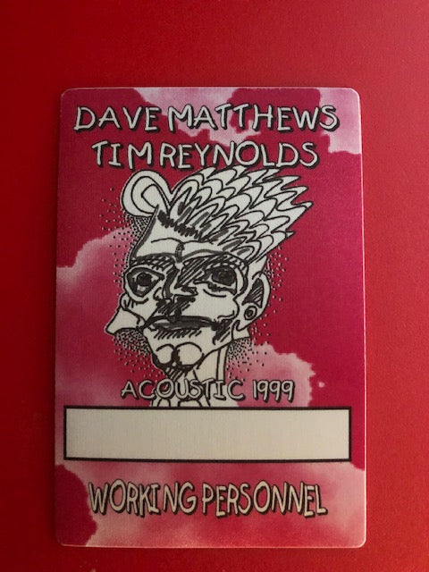 Dave Mathews Band Backstage Pass