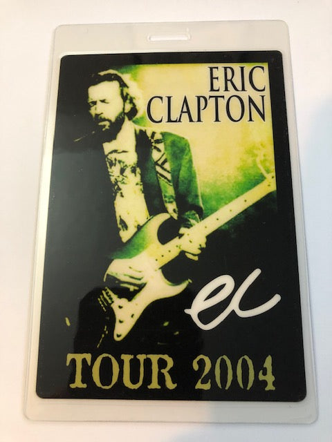 Eric Clapton - North American Rock Tour 2004 - Backstage Pass
