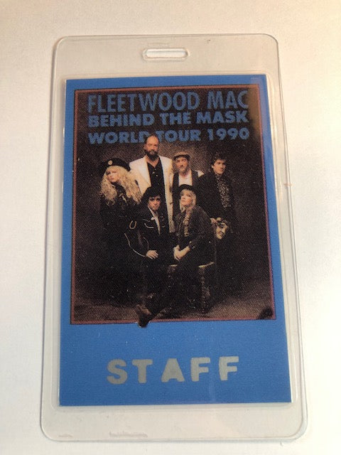 Fleetwood Mac - Behind the Mask Tour 1990 - Backstage Pass