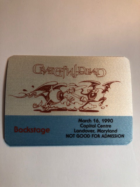 Grateful Dead - Dueling Eyeballs 1990 - Backstage Pass
