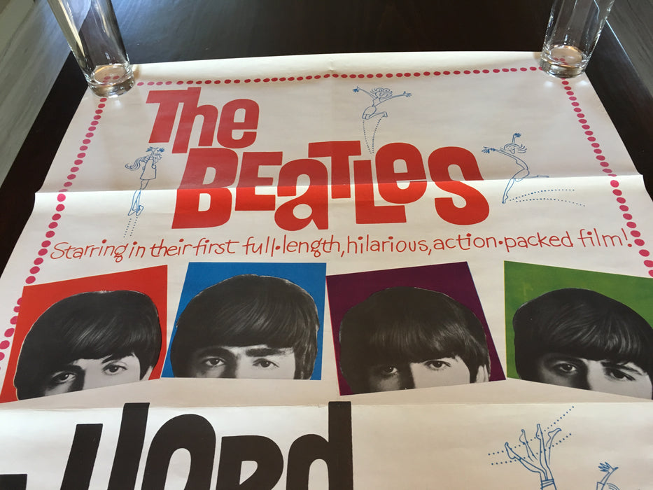 The Beatles - A Hard Day's Night - Movie Poster - Original