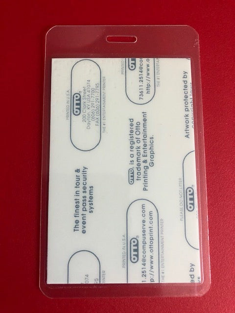 Special Event - House of Blues Grand Opening 1996 -John Belushi Tribute - Press Pass