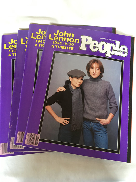 John Lennon - 4 People Magazine Issues