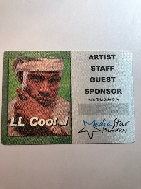 LL Cool J - Tour 2013 - Backstage Pass