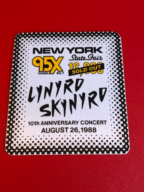 Lynyrd Skynyrd - 10th Anniversary Concert at the NY State Fair - Radio Promo - Backstage Pass - **Rare