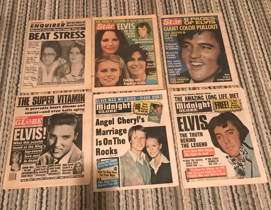 Elvis Presley - Set of Elvis Presley Tabloids #2