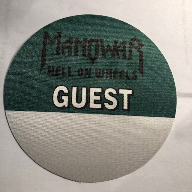 Manowar - Agony & Ecstasy Tour 1994 - Backstage Pass **Rare
