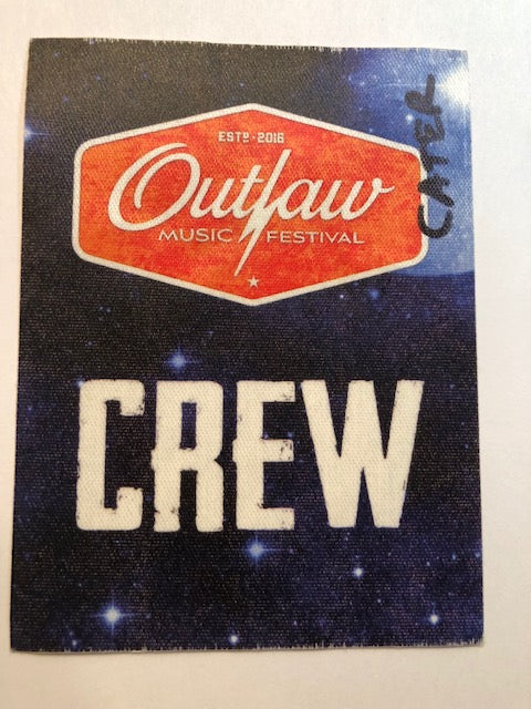 Special Events - The Outlaw Music Festival 2018 - Issued Backstage Pass