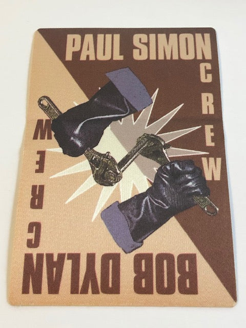 Bob Dylan & Paul Simon - Never Ending Tour - Backstage Pass - 1999