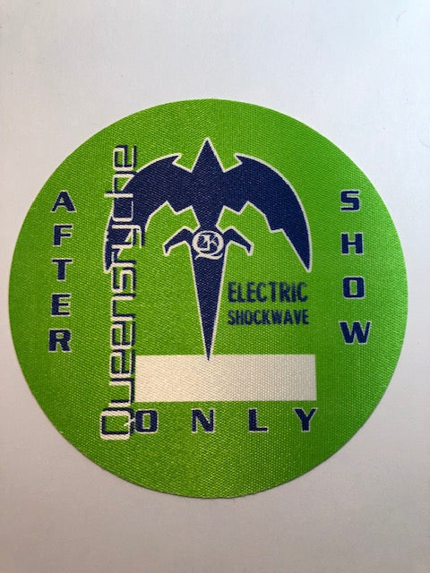 Queensyrche - Electric Shockwave Tour 1999-2000 - Backstage Pass