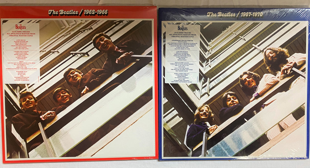 The Beatles - Vinyl Red and Blue Duo # 2
