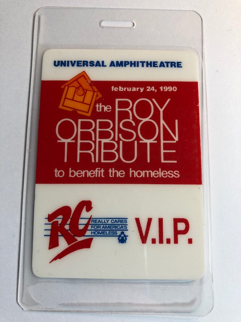 Special Event - Roy Orbison -Tribute Concert 1990 - Bob Dylan, B. B. King, John Fogerty - VIP Backstage Pass