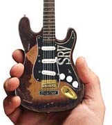 Stevie Ray Vaughan - SRV - Distressed SRV Custom Miniature Fender Strat Guitar Replica - NIB