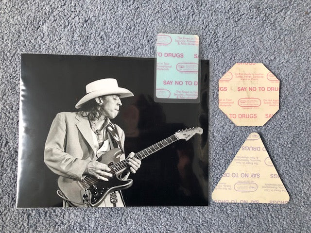 Stevie Ray Vaughan Package- In Step Tour Picture and Set of Backstage Passes
