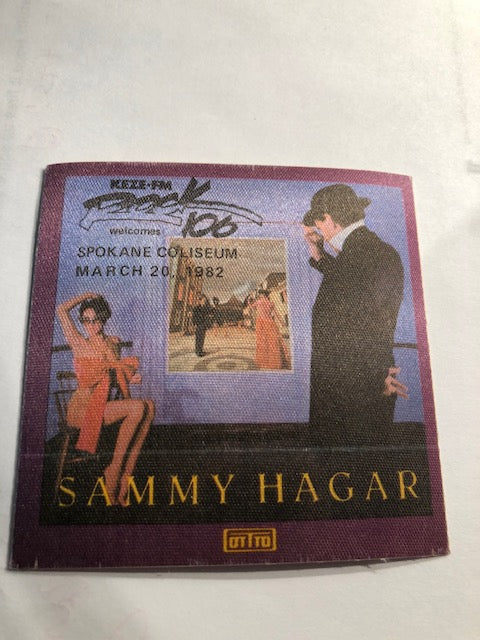 Sammy Hagar - Spokane Coliseum Radio Promo 1982 - Backstage Pass