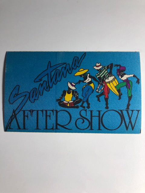 Santana - Euro Tour 1984 - Backstage Pass
