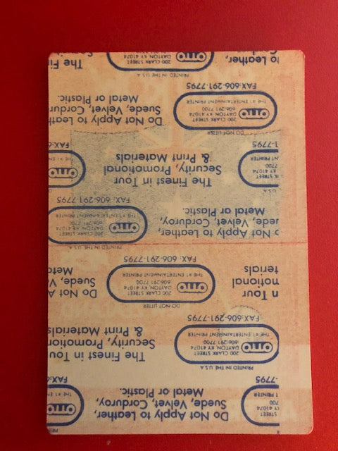 Skid Row - Makin' A Mess Australia & New Zealand Tour 1990 - After Show Pass *Rare