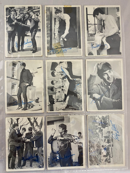 The Beatles - Topps Card set # 1, missing only card # 17