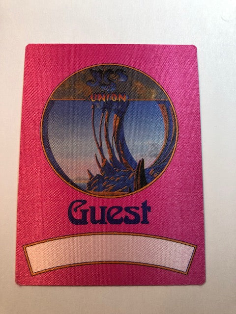 Yes - Union Tour 1991 - Backstage Pass