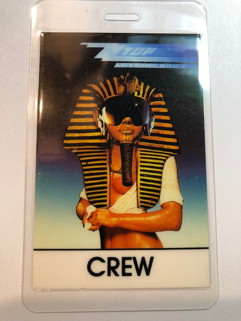 ZZ Top - Afterburner Tour 1985 - Backstage Pass