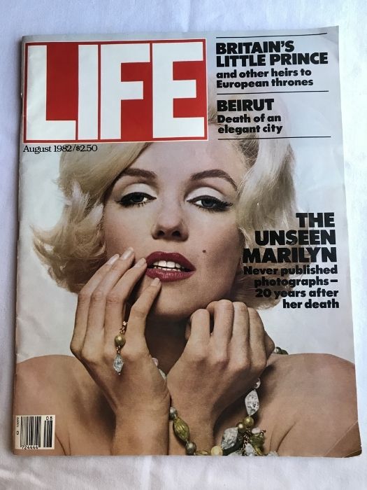 Life Magazine The Unseen Marinlyn 1982 Issue