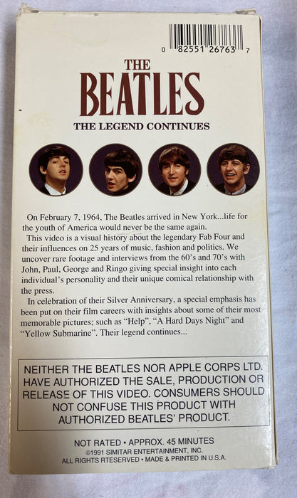 The Beatles - VHS Tape Lot