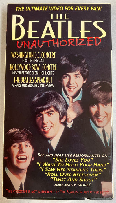 The Beatles - VHS Tape Lot