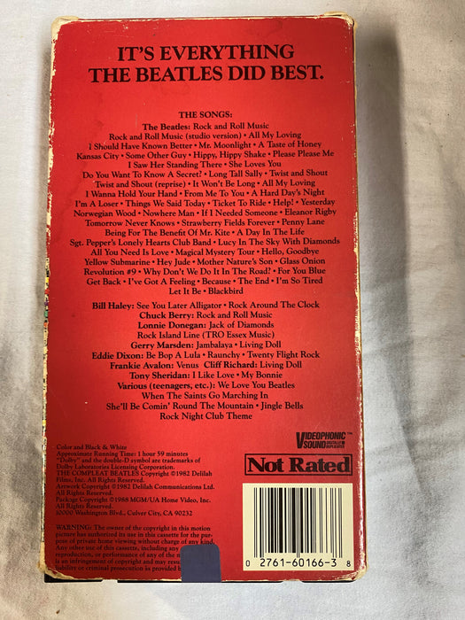 The Beatles - VHS Tape Lot
