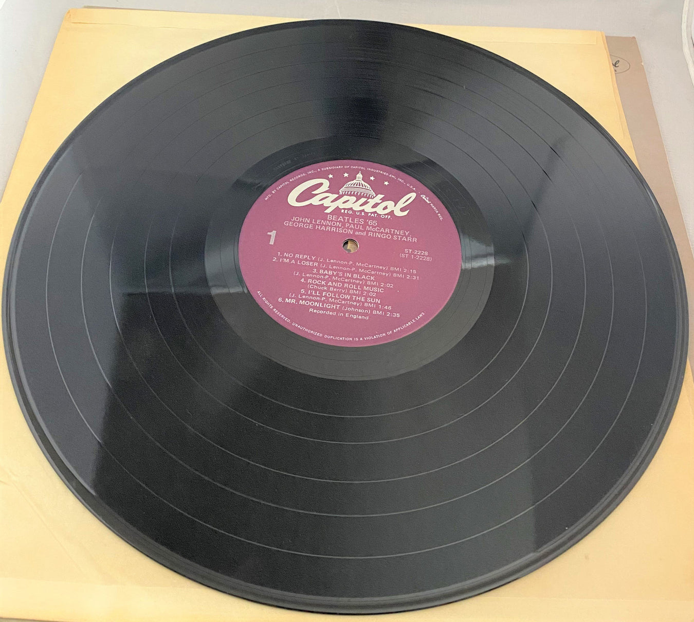 The Beatles' Vinyl 
