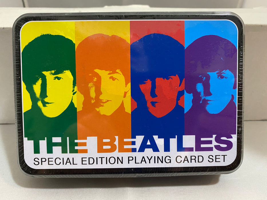 The Beatles - Playing Cards: 2 decks in a keepsake metal container- FACTORY SEALED