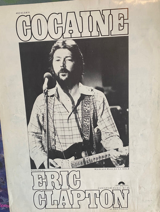 Eric Clapton - Vintage Sheet Music 3