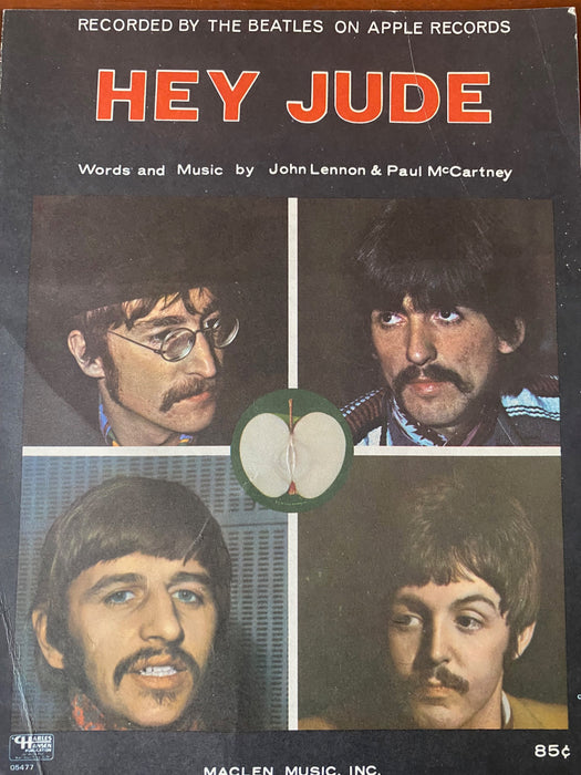 The Beatles - Matching Set of Sheet Music - Hey Jude & Revolution