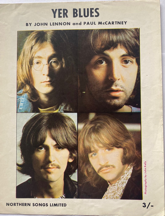 The Beatles - John Lennon Sheet Music - Set of Four ** Rare