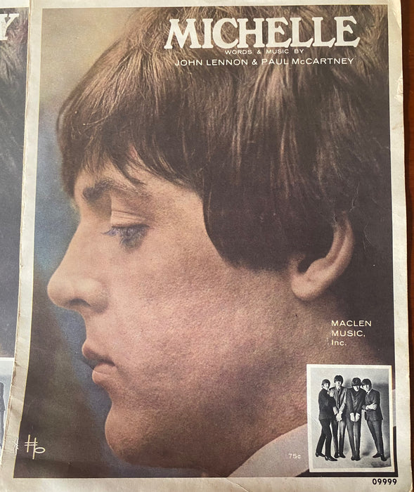The Beatles - Paul McCartney Sheet Music - Yesterday & Michelle