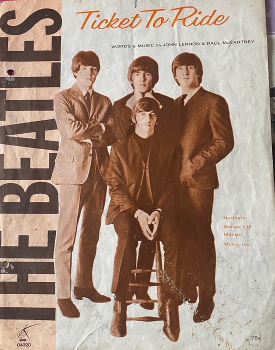 The Beatles - Set of Vintage Sheet Music