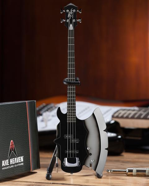 KISS - Officially Licensed KISS Gene Simmons Signature AXE Bass Mini Guitar Model - NIB