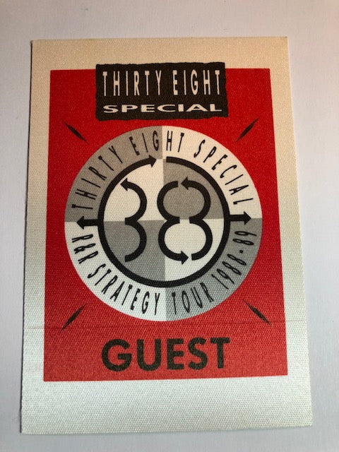 38 Special - R & R Strategy Tour 1988-89 - Backstage Pass