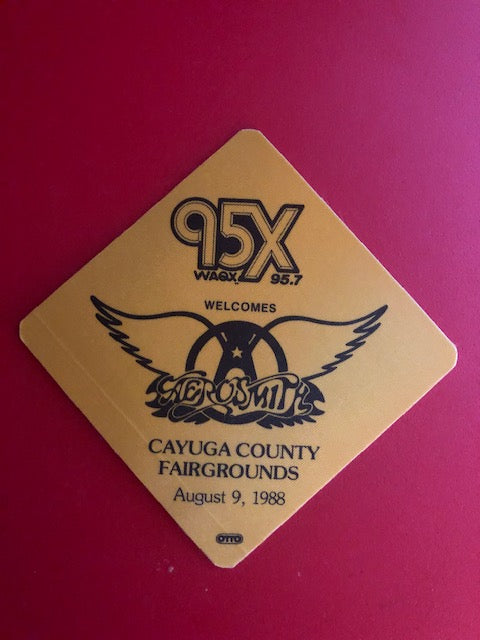 Collection of Aerosmith Backstage Passes