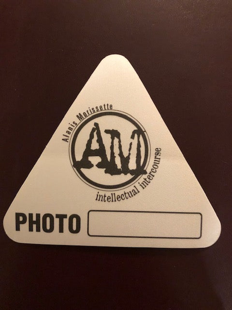 Alanis Morrisette - Intellectual Intercourse Tour 1996 - Backstage Pass