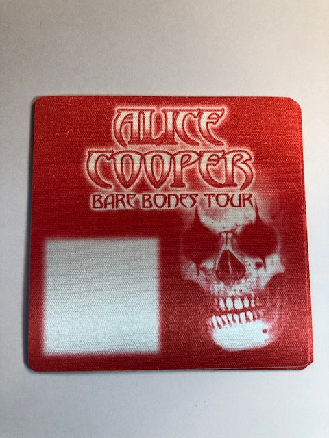 Alice Cooper - Bare Bones Tour 2003 - Backstage Pass