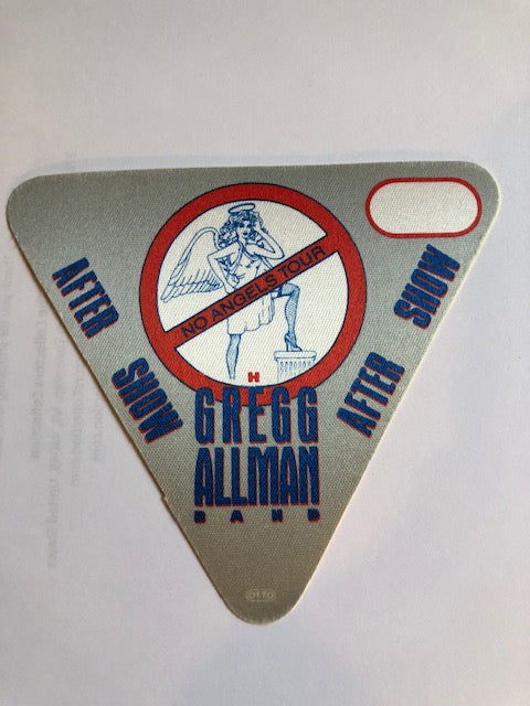 Allman Brothers - No Angels Tour 1987 - Backstage Pass 