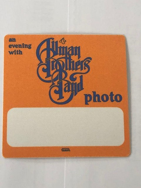 Allman Brothers Band - An Evening with The Allman Brothers 1992 - Backstage Pass