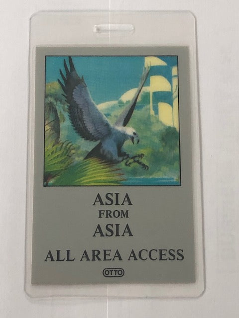 Asia - Alpha Tour 1983 - Backstage Pass 